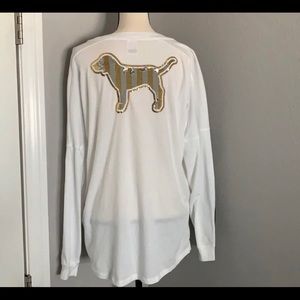 Pink Victoria’s Secret shirt